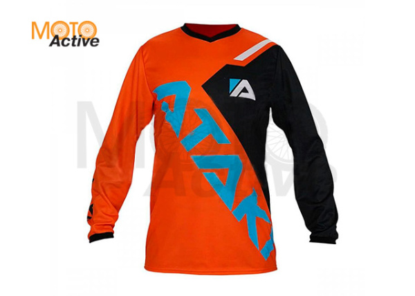 Джерси ATAKI Impact оранжевая/черная